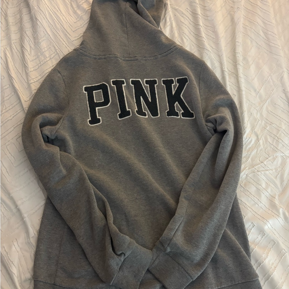 PINK Victoria's Secret Gray Hoodie